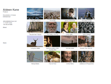 Tablet Screenshot of aideenkane.com